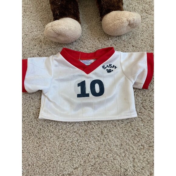 Build-A-Bear Workshop Monkey Plush With Soccer Jersey - Hilarious Cuddly Buddy F - Picture 7 of 8